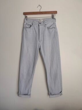 Agolde Light Blue Straight Leg Jeans